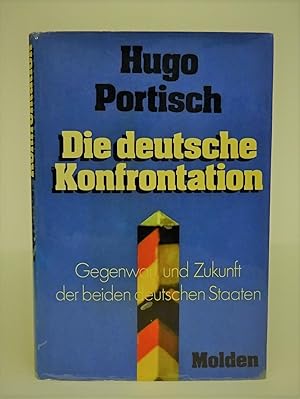Seller image for Die deutsche Konfrontation. Gegenwart und Zukunft der beiden deutschen Staaten. for sale by Der Buchfreund