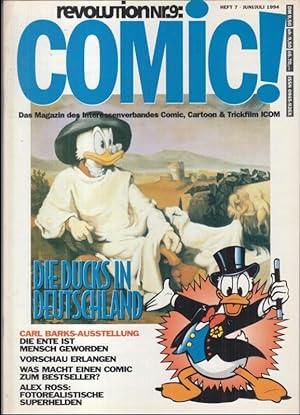 Comic ! Heft 7, Juni / Juli 1994. - Aus dem Inhalt: 6. Comic-Salon Erlangen / HolgerBommer über D...