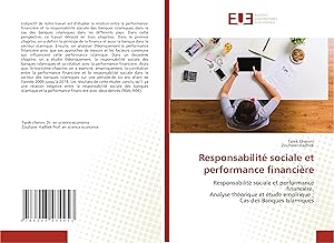 Image du vendeur pour Responsabilit sociale et performance financire mis en vente par moluna