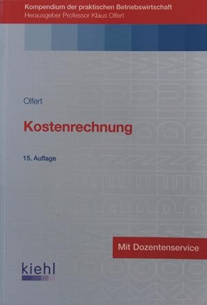 Image du vendeur pour Kostenrechnung. Mit Dozentenservice. mis en vente par Antiquariat Bookfarm