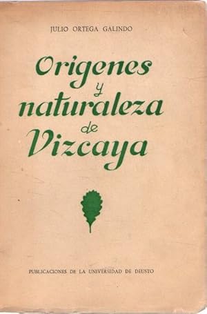 Image du vendeur pour Ensayo sobre los orgenes y naturaleza de Vizcaya . mis en vente par Librera Astarloa