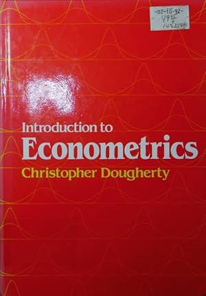 Immagine del venditore per Introduction to econometrics. venduto da Antiquariat Bookfarm