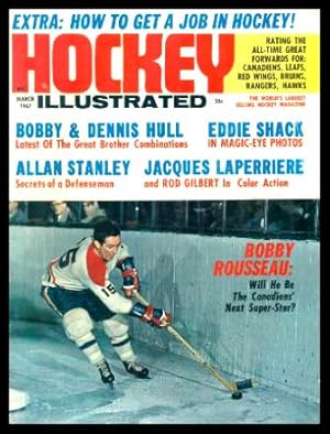 Image du vendeur pour HOCKEY ILLUSTRATED - Volume 6, number 5 - March 1967 mis en vente par W. Fraser Sandercombe