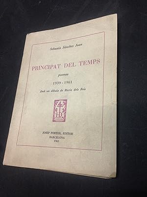 Imagen del vendedor de Principat del temps. Poemes. 1939-1961 a la venta por Vrtigo Libros