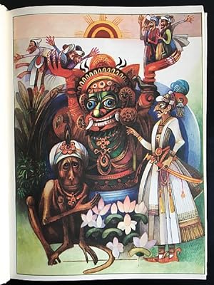Indische Märchen. Nacherzählt von Vladimir Miltner. Illustrationen von Vladimir Tesar.