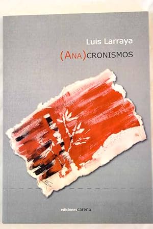 Imagen del vendedor de Anacronismos (Poesa-Carena) (Spanish Edition) a la venta por Alcan Libros
