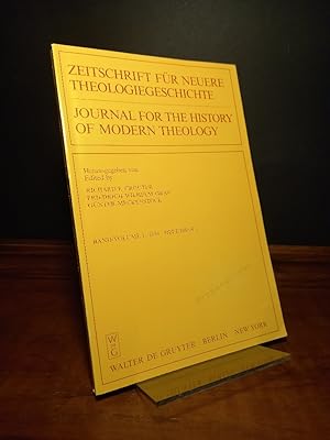 Bild des Verkufers fr Zeitschrift fr neuere Theologiegeschichte. Journal for the History of Modern Theology. Band /Volume 1, 1994, Heft/Issue 1. zum Verkauf von Antiquariat Kretzer