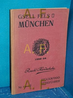 Image du vendeur pour Mnchen und Umgebung (Bruckmann's illustrierter Reisefhrer Nr 60-62) mis en vente par Antiquarische Fundgrube e.U.