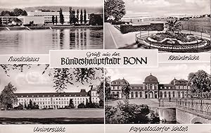 Postkarte - Bundeshauptstadt Bonn