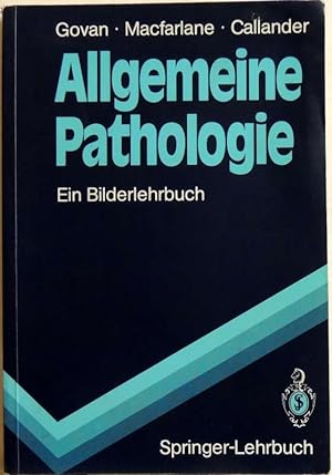 Image du vendeur pour Allgemeine Pathologie; ein Bilderlehrbuch mis en vente par Peter-Sodann-Bibliothek eG