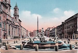 Cartolina Postale - Roma (Rom) / Piazza Navona