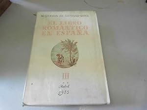 Seller image for El libro romantico en Espaa Vol III 1955 for sale by JLG_livres anciens et modernes