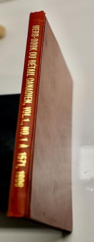 Le livre généalogique du bétail canadien, premier volume