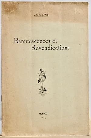 Réminiscences et revendications