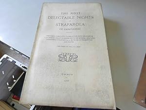 Image du vendeur pour The Most Delectable Nights of Straparola of Caravaggio, Vol 1 - 1906 mis en vente par JLG_livres anciens et modernes