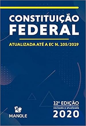 Imagen del vendedor de Constituição Federal: Atualizada At a EC N.105/2019 a la venta por Livro Brasileiro