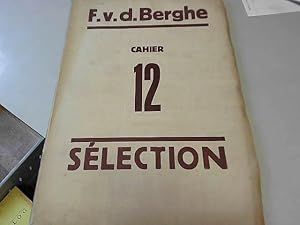Image du vendeur pour Cahier 12 Slection Frits van den Berghe1931 mis en vente par JLG_livres anciens et modernes
