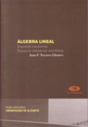Imagen del vendedor de lgebra lineal a la venta por Midac, S.L.