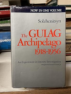 Seller image for The Gulag Archipelago, 1918-1956: An Experiment in Literary Investigation for sale by Chamblin Bookmine