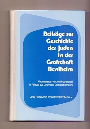 Seller image for Beitrge zur Geschichte der Juden in der Grafschaft Bentheim. for sale by Die Wortfreunde - Antiquariat Wirthwein Matthias Wirthwein