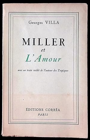 Seller image for Miller et L'Amour for sale by San Francisco Book Company