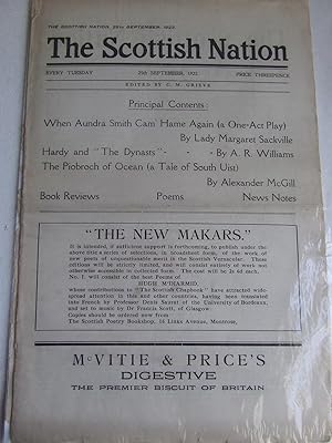 Imagen del vendedor de The Scottish Nation. 25th September, 1923 [issue 21] a la venta por McLaren Books Ltd., ABA(associate), PBFA