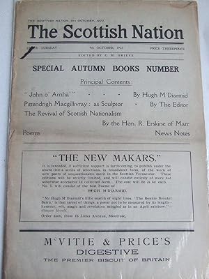 Imagen del vendedor de The Scottish Nation. 9th October, 1923 [issue 23] a la venta por McLaren Books Ltd., ABA(associate), PBFA