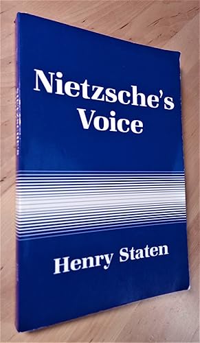 Bild des Verkufers fr Nietzsche's Voice zum Verkauf von Llibres Bombeta