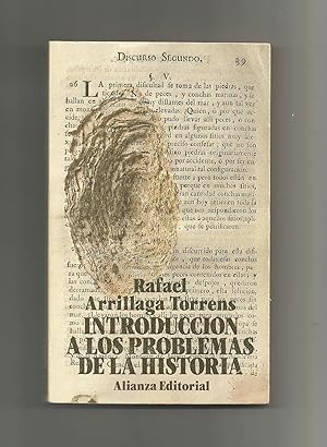 Seller image for Introduccin a los problemas de la historia. for sale by Librera El Crabo