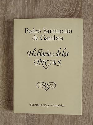 Seller image for HISTORIA DE LOS INCAS for sale by Libreria Bibliomania