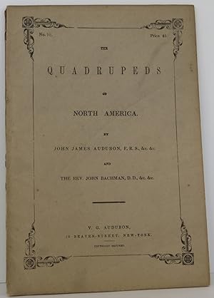 Bild des Verkufers fr The Quadrupeds of North America zum Verkauf von Bookbid