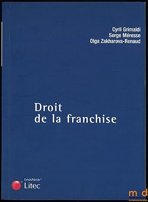 Image du vendeur pour DROIT DE LA FRANCHISE, coll. Carr Droit mis en vente par La Memoire du Droit