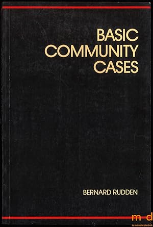 Seller image for BASIC COMMUNITY CASES for sale by La Memoire du Droit