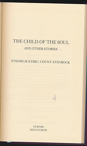 Seller image for The Child of the Soul and Other Stories for sale by DreamHaven Books
