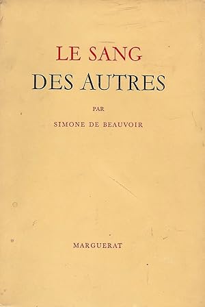 Le sang des autres