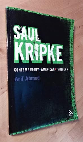 Seller image for Saul Kripke (Contemporary American Thinkers) for sale by Llibres Bombeta