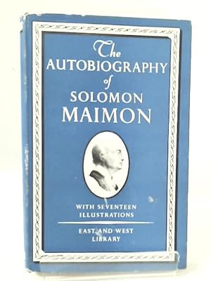 Seller image for The Autobiography of Solomon Maimon for sale by World of Rare Books