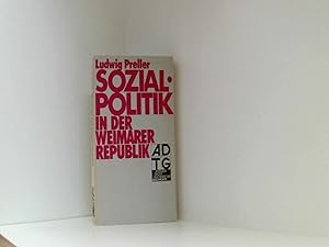 Seller image for Sozialpolitik in der Weimarer Republik. for sale by Book Broker