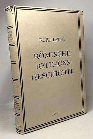 Römische religionsgeschichte - mit 33 abbildungen auf 16 tagfeln