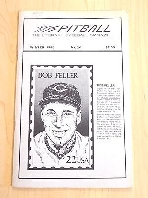 Spitball: The Literary Baseball Magazine No.20 Winter 1986 - Bob Feller