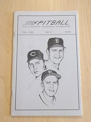 Spitball: The Literary Baseball Magazine No.31 Fall 1989 - Johnny Bench, Carl Yazstremski Basebal...
