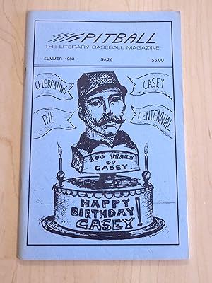 Imagen del vendedor de Spitball: The Literary Baseball Magazine No.26 Summer 1988 - Casey At The Bat a la venta por Bradley Ross Books