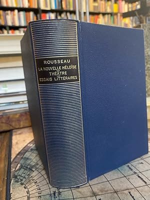 Imagen del vendedor de Oeuvres completes. Tome II: La nouvelle Heloise theatre - Poesies - Essais litteraires. a la venta por Antiquariat Thomas Nonnenmacher