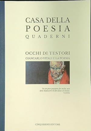 Bild des Verkufers fr Occhi di Testori zum Verkauf von Librodifaccia
