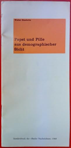 Seller image for Papst und Pille aus demographischer Sicht for sale by biblion2