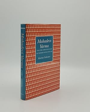 Seller image for MAHADEVI VARMA And the Chayavada Age of Modern Hindi Poetry for sale by Rothwell & Dunworth (ABA, ILAB)