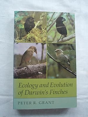 Ecology and Evolution of Darwin's Finches.
