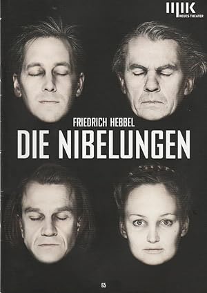 Bild des Verkufers fr Programmheft Friedrich Hebbel DIE NIBELUNGEN Premiere 22. September 2017 Neues Theater Halle Spielzeit 2017 / 2018 Nr. 65 zum Verkauf von Programmhefte24 Schauspiel und Musiktheater der letzten 150 Jahre