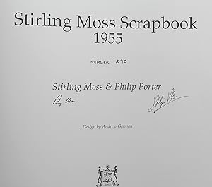 Seller image for Stirling Moss Scrapbook 1955 [ LEATHER LIMITED EDITION ] for sale by Motoring Memorabilia