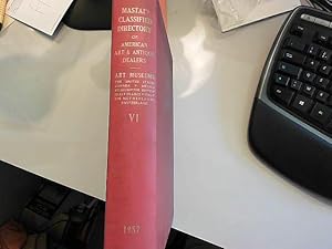 Bild des Verkufers fr Mastai's Classified Directory of American Art & Antique Dealers Tome VI, 1957 zum Verkauf von JLG_livres anciens et modernes